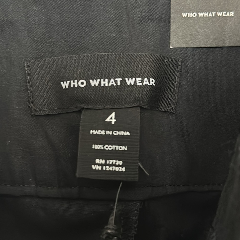 Who what where high rise wide leg Chino - size 4 - Picture 4 of 6